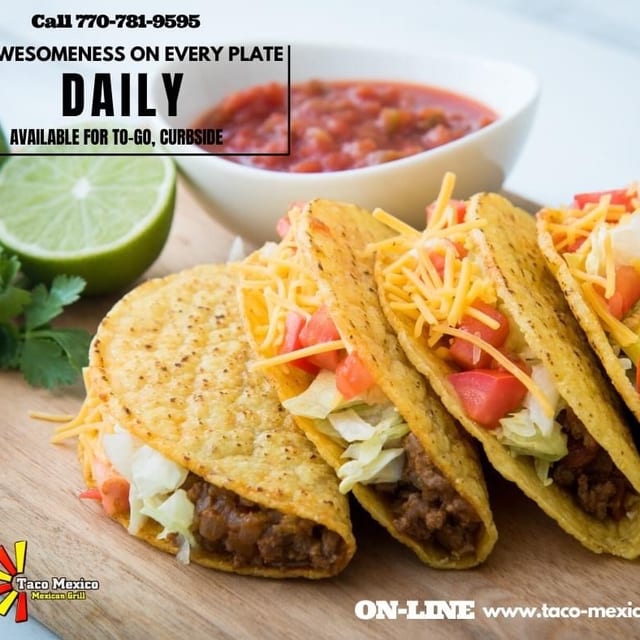 Taco Crunchy (Beef or Chicken).