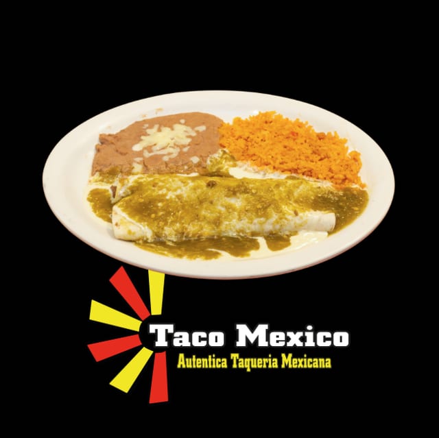 Burrito Verde (Steak or Chicken).