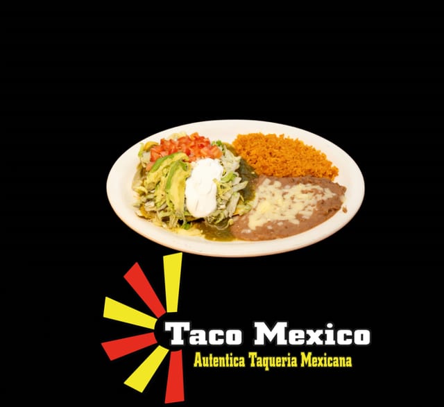 Enchiladas Mexicanas (3 Beef or Chicken).